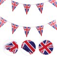 thumbnail image 2 of ColoMX 1 Set British Union Jack Bandera completa Patriótico Temblaje Bandera Pandera Colgante Colgante, 2 of 7