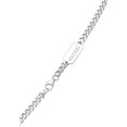 thumbnail image 4 of KUZZOI Men 0.16" Cuban Link Chain Pendant Necklace 925 Silver 20 - 24 inch, 4 of 7