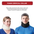 thumbnail image 6 of Core Products Foam Cervical Collar Neck Support Brace - Beige, XLarge- 3.5" Chin to Sternal Notch, 6 of 7