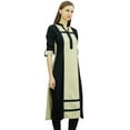 thumbnail image 3 of Phagun Kurta Droite en Rayonne pour Femmes Tunique d'Été Décontractée, 3 of 7