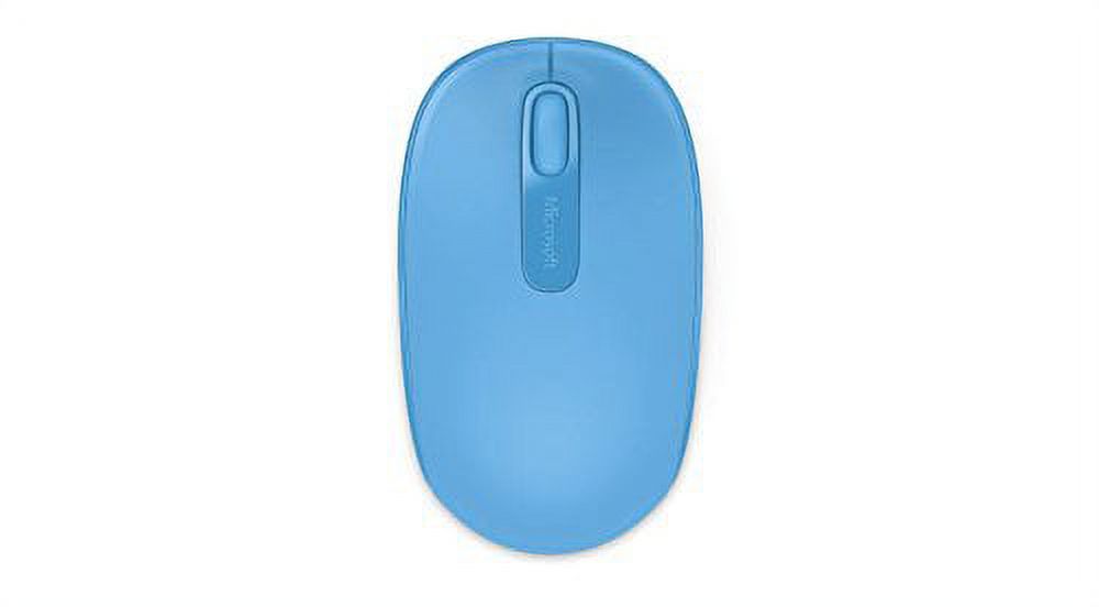 Microsoft Wireless Mobile Mouse 1850 - mouse - 2.4 GHz - cyan blue - image 3 of 4