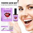 thumbnail image 3 of Tooth Crystal Decorate Set - DIY Tooth Gem Kit with Glue, Nail Art Jewelry, 3 of 9