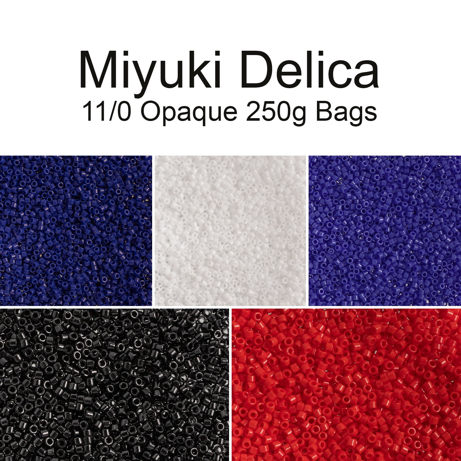 Miyuki Delica Bead 11/0 RD Red (DB0723) 250gms Bag