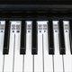 thumbnail image 4 of 61/88 teclas Etiquetas de piano de silicona reutilizables Pegatinas de guía de piano, 4 of 5
