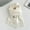 milky white, variant on 100% Pure Wool Scarf for Women & Men, 11 Color Soft & Warm Winter Wrap with Fringe,180*30cm,milky white