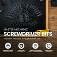 thumbnail image 2 of Master Mechanic Screwdriver & Bits Made of Vanadium Steel, 100 Piece Set, 2 of 6