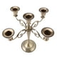 thumbnail image 3 of Candelabro de aleación de 5 brazos, candelabro de estilo europeo, candelabro de boda, decoración del hogar, bronce, 3 of 5