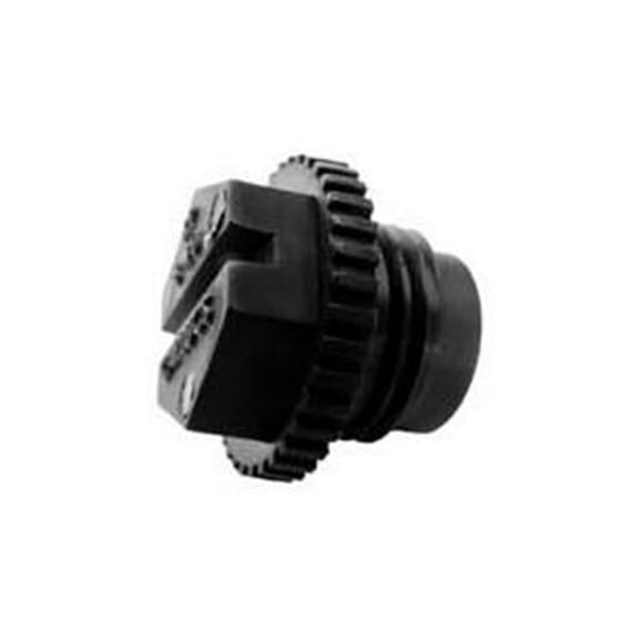 Flowmeter Cap Plug, Black