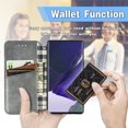 thumbnail image 3 of for Samsung Galaxy S25 Ultra Wallet Case, Vintage PU Leather Flip Case with Card Holder Kickstand Hidden Magnet Folio Case Book Cover Compatible with Samsung Galaxy S25 Ultra - Gray, 3 of 8