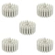 thumbnail image 2 of Toystoory Valla de madera en miniatura pequeña, adorno para maceta, artesanía, granja, jardín, barrera decorativa para interior, blanco, Type2 NO2, 2 of 6
