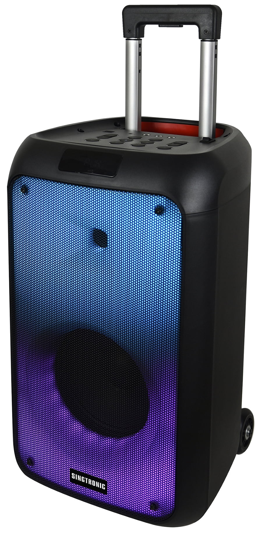 Singtronic BT-0808Pro Portable Bluetooth Speakers, Karaoke System with 2 x Wireless Microphones, 500W
