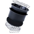 thumbnail image 4 of ‘s Kitchen 5PCS/Set 7 inches Air Fryer Accessories Home Kitchen Cooking Tools Barbecue Baking Cooking Air Fryer, 4 of 9