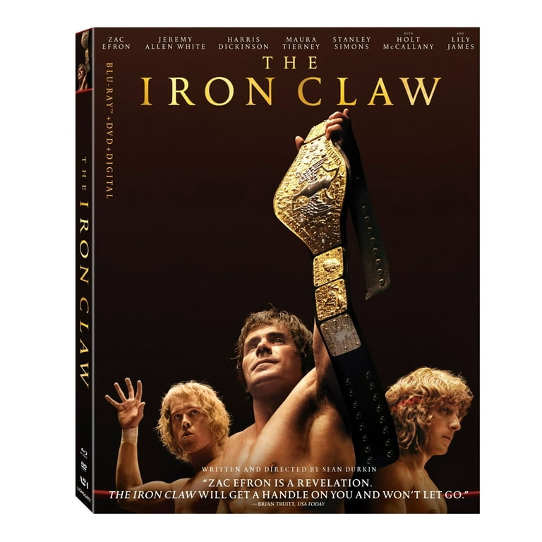 The Iron Claw (Blu-ray + DVD + Digital Copy) Lionsgate The Iron Claw (Blu-ray + DVD + Digital Copy) Lionsgate