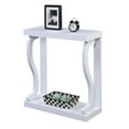 thumbnail image 2 of Convenience Concepts Newport Gramercy Console Table in White Wood Finish, 2 of 2