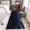 Blue Purple Dark Blue, variant on Runner Rug 2 x 6 Ft, Ombre Blue Washable Non-Slip Floor Mat for Kitchen Hallway/Entryway, Modern Abstract Sky Landscape Long Kitchen Runner Area Rugs for Living Room, Low-Profile