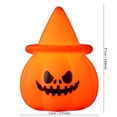thumbnail image 6 of Halloween Pumpkin Decor LED Light-Up Halloween Pumpkin, Halloween Decorations, Indoor Halloween Decoration, Light Up Pumpkin, 6 of 6