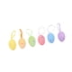 thumbnail image 5 of 6x Adornos colgantes de huevos de Pascua Decoraciones para árboles de Pascua Espuma decorativa de Pascua Flores coloridas, 5 of 9