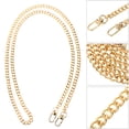 thumbnail image 3 of MasteelfCA 1pc 120cm Metal Chain Purse Strap Cross Body Bag Chain Replacement Accessory, 3 of 8