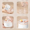 thumbnail image 4 of Yeacher 400mL Double Spray Humidifiers with Warm White Light Cute Animal Shaped Cool Mist Humidifier Portable Low Noise Desk Humidifiers 3 Spray Modes, 4 of 8