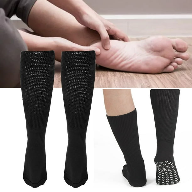 Extra Wide Socks For Swollen Feet, Non Slip Extra Wide Bariatric Socks,  Diabetic Edema Socks, Hospital Socks, Swollen Feet Socks Women, Extra Wide