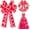 Multicolor, variant on Front Door Indoor Outdoor Decorations – Patriotic Burlap Bows with Red White Blue Stripe & Stars, Tree Topper Bow for 4th of July, Independence Day, Memorial Day, Veteran's Day