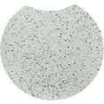 thumbnail image 4 of Meridian Furniture Dimple White Terrazzo Pattern Iron Metal End Table, 4 of 5