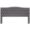 thumbnail image 4 of Elle Decor Celeste King Size Headboard Gray Weave, 4 of 5