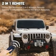 thumbnail image 4 of Pinypikaka 18800lbs 12V DC Electric UTV Winch with IP67 78ft Steel Rope SUV Jeep Truck Winch Boat Trailer Winch with Wireless Handheld Remote, 4 of 9