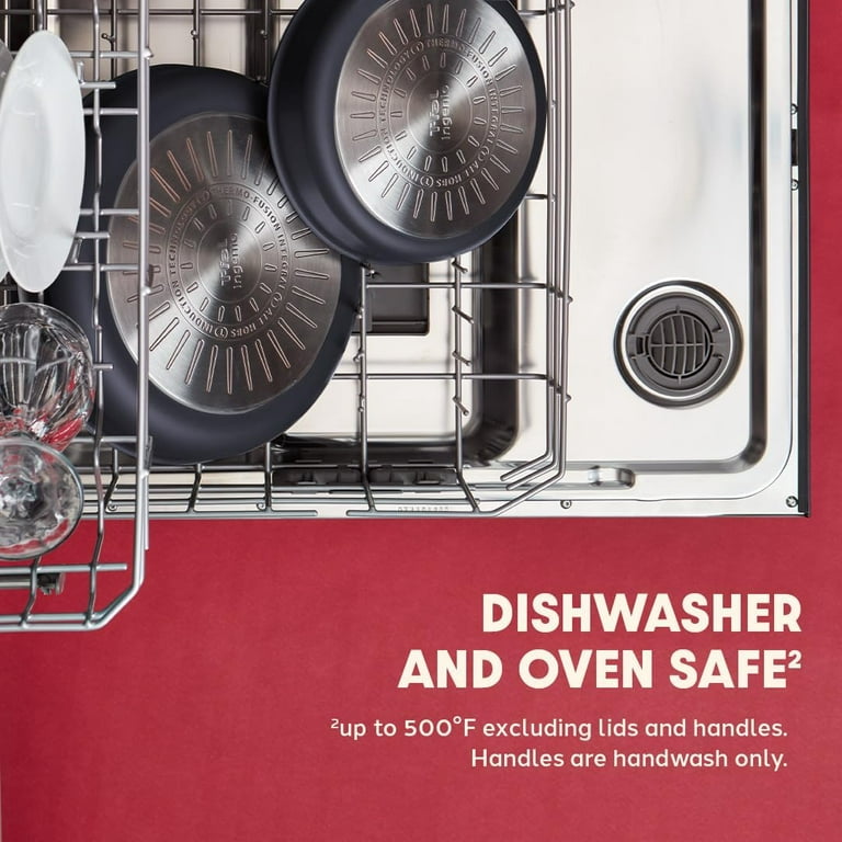  T-fal Platinum Nonstick SaucePan 3 Quart Induction Oven Broiler  Safe 500F Cookware, Pots and Pans, Dishwasher Safe Gray: Home & Kitchen