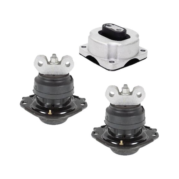Engine Mount Transmission Mount Kit - 3 Piece - Compatible with 2011 - 2021 Dodge Charger 2012 2013 2014 2015 2016 2017 2018 2019 2020