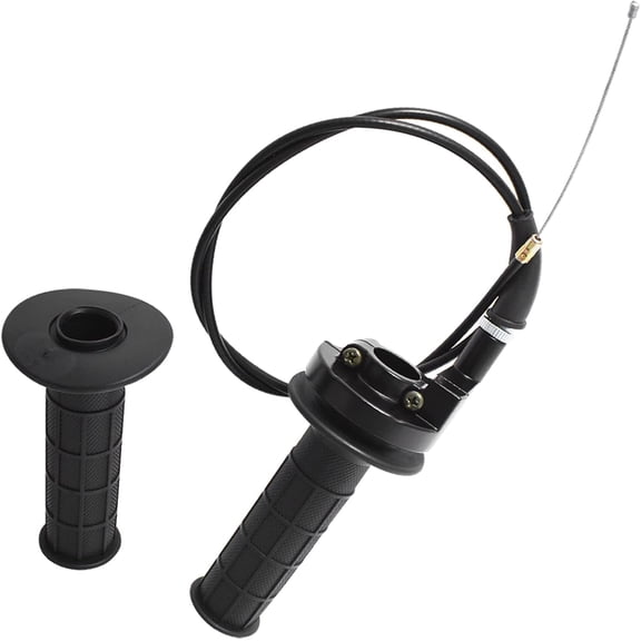 ALL-CARB Motocycle Throttle Hand Grips Cable Clamp Kit Replacement for Motocycle CT200U Trail 200 Mini 196cc Bike