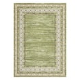 thumbnail image 1 of Modern Area Rug - Soft Washable Low Pile Carpet, Non-Slip & Mark Resistant - For Living Room, Bedroom, Dining Room - Green, 4x6ft, 1 of 8