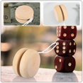 thumbnail image 2 of 12 Pcs Toddler Playset Outdoor Wooden Yo-Yo Balls Sensory Toy Rustic Room Decor, 2 of 3