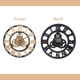 thumbnail image 2 of Reloj de pared decorativo con mecanismo industrial (30 cm, dorado, sin batería), 2 of 5