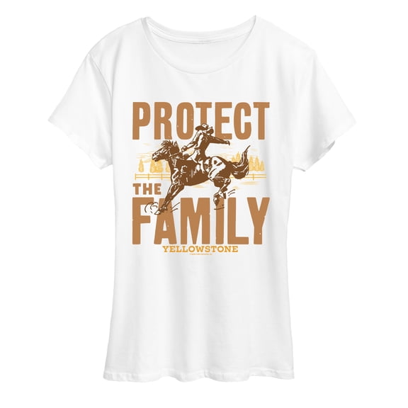 Yellowstone - Protect The Family - Women's Short Sleeve Graphic T-Shirt