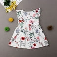thumbnail image 3 of nvzhuang Mother  Daughter Family Matching Dress Floral Print Parent-Child Summer Mini Dress, 3 of 9