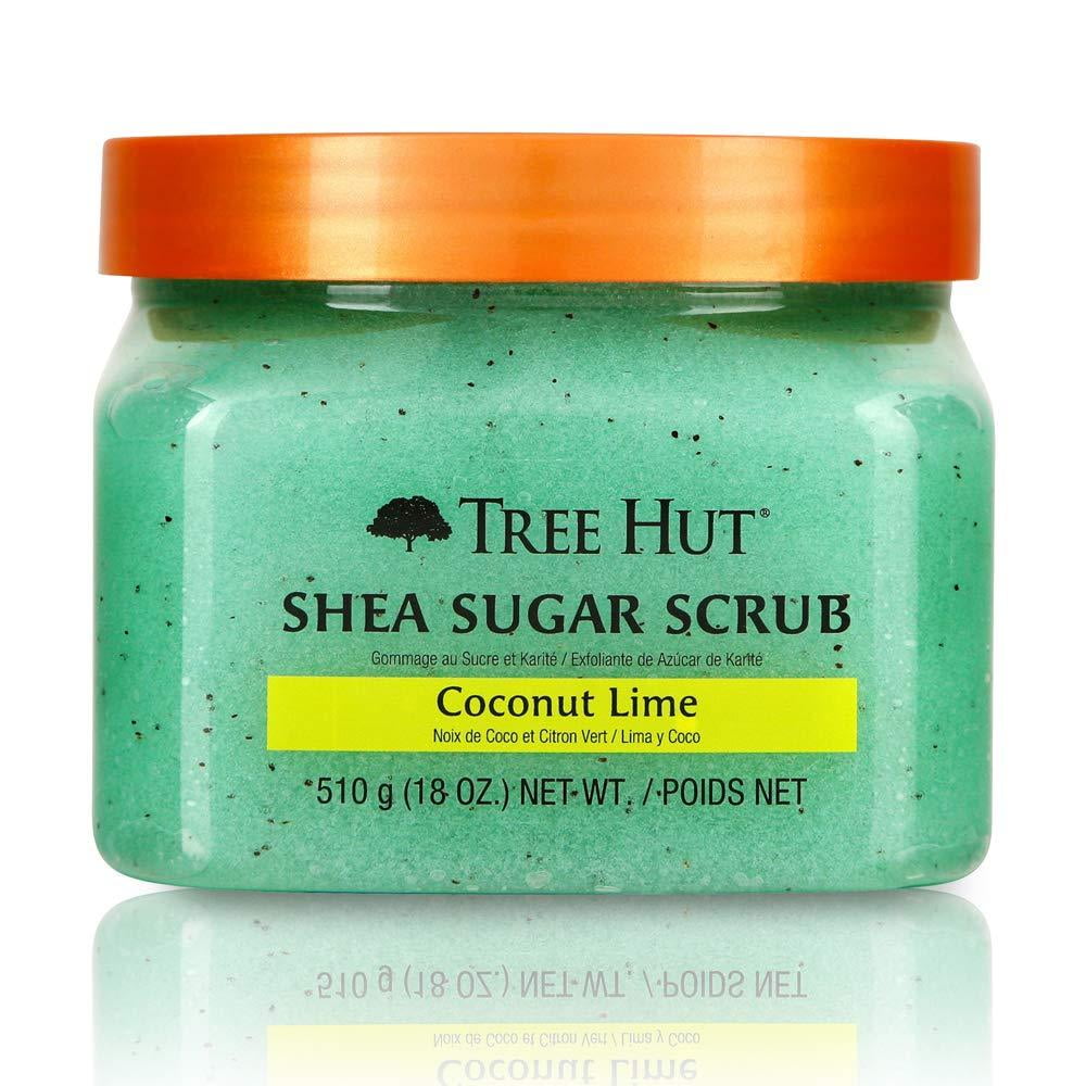 Tree Hut Shea Sugar Scrub Coconut Lime, 18oz, Ultra Hydrating and