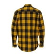 thumbnail image 2 of Burnside Yarn-Dyed Long Sleeve Flannel Shirt, 2 of 2