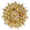 thumbnail image 4 of Rhinestone  Flower Brooches Pins, High-definition Translucent Removable Fashion  Glass Rhinestones Decoration, For DIY Clothes Shoe Bag, 4 of 8