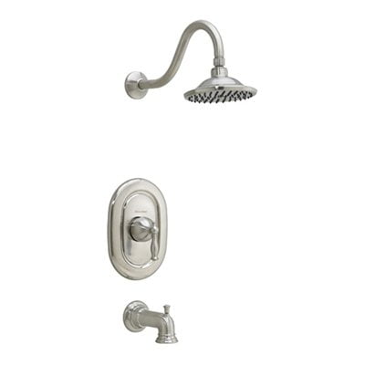 - American Standard T440.502.002 Quentin Bath/Shower Trim Kit with Metal Lever Handle and 12