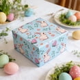 thumbnail image 2 of Luoshdecor Easter Gift Wrap Paper - Bunny, Egg & Floral Print for Holiday Present Wrapping & Crafts, 2 of 6