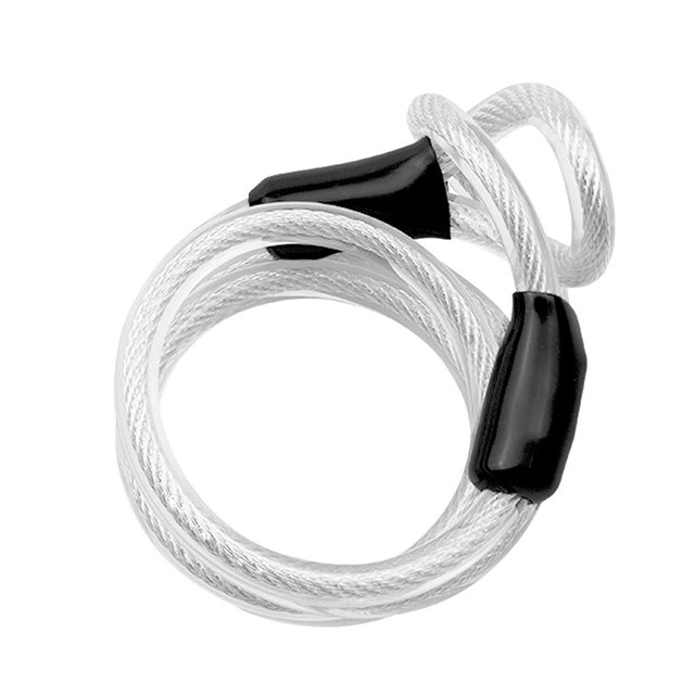 Acero Antirrobo Universal Para Bicicleta Cable De Seguridad Para Bicicleta Bloqueo De Cable Protector De Bicicleta Cuerda De Alambre De Acero Cable De Bloqueo De Bicicleta Para Bicicleta Sweethay OD006695-00