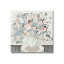 Stupell Industries Soft Floral Bouquet Abstract Scribble Blooms Arrangement Painting Gallery Wrapped Canvas Print Wall Art, Design by Ruth Fromstein