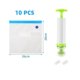 thumbnail image 5 of Hand Pump Vacuum Bags Kit Vegetables 10Pcs 16x2.6cm 21x22cm 26x28cm 26x34cm, 5 of 5