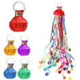 thumbnail image 4 of 10/20/30 Pack Throw Streamers, Colorful Hand Throw Confetti Poppers, No Mess Paper Crackers, Romantic Confetti Streamer for Wedding, Birthday, Party, Graduation, Celebrations, Party Favors, 4 of 11
