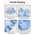thumbnail image 4 of Set de tankini Mioglrie Blue Daisy para niños pequeños, 4 of 5