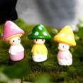 thumbnail image 4 of SPRING PARK Miniature Resin Mushroom Home Garden Craft Decor Ornament Figurine, 4 of 7