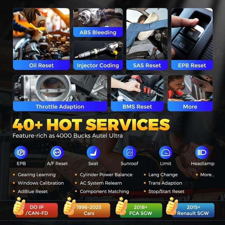Autel MaxiIM IM608 PRO II, ECU Programming, 40+ Reset, Diagnostic