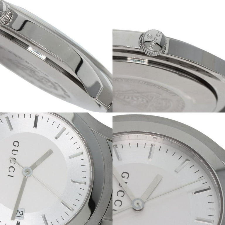 Pre-Owned Gucci 5500XL Watch Stainless Steel/SS Men's GUCCI (Good