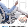 thumbnail image 2 of Support Cushion, Cotton Foam Elbow Cushion for Computer Desk - Gray, 2 of 5